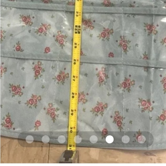 Sundress Shape Jewelry Holder 2 Sided Velcro Closures in the back with Hanger - Picture 9 of 9